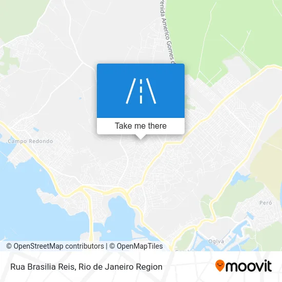 Rua Brasilia Reis map