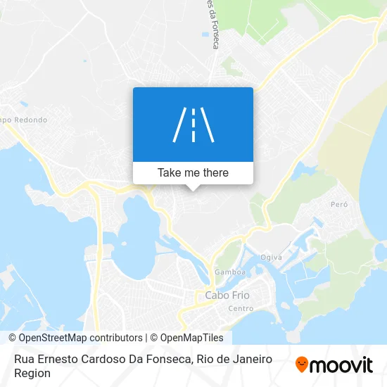 Rua Ernesto Cardoso Da Fonseca map