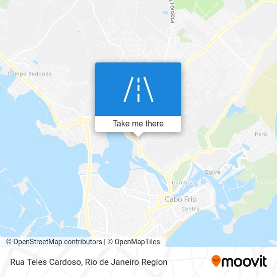 Rua Teles Cardoso map