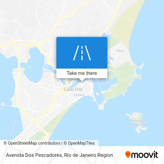 Avenida Dos Pescadores map