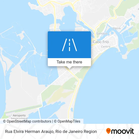 Rua Elvira Herman Araujo map
