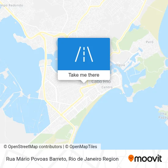 Rua Mário Povoas Barreto map
