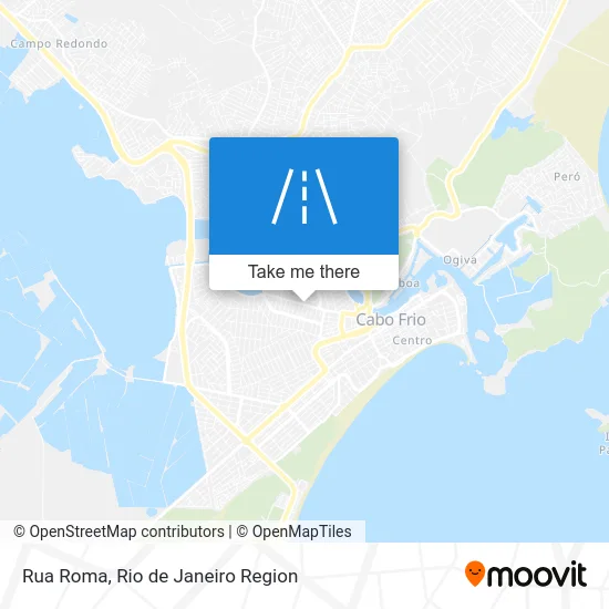 Rua Roma map