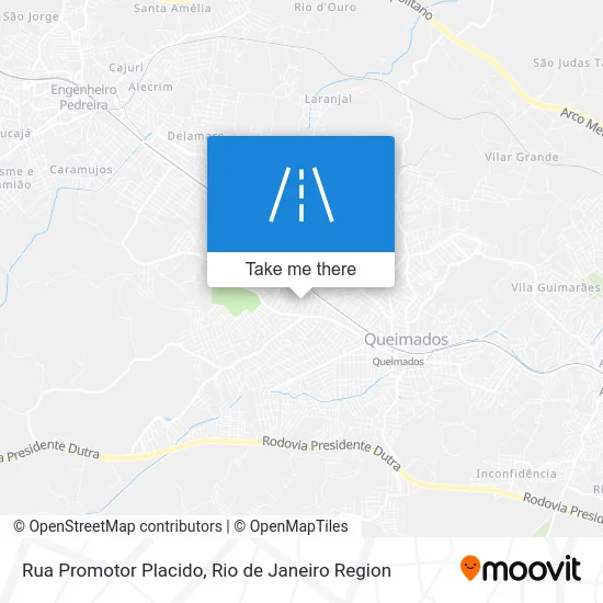 Rua Promotor Placido map