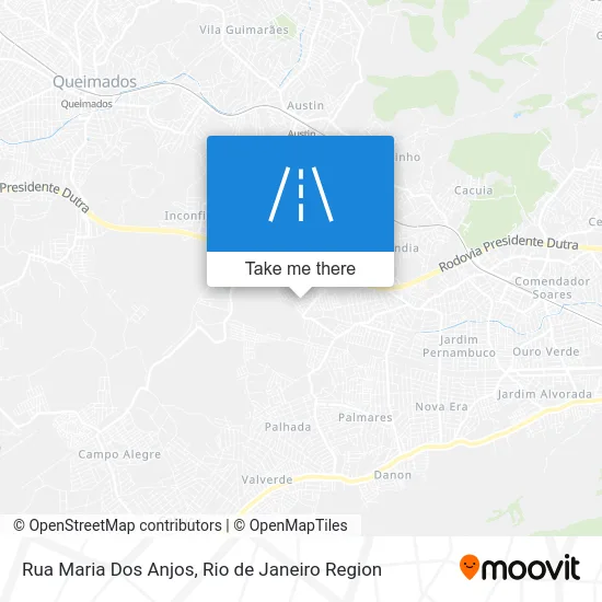 Rua Maria Dos Anjos map