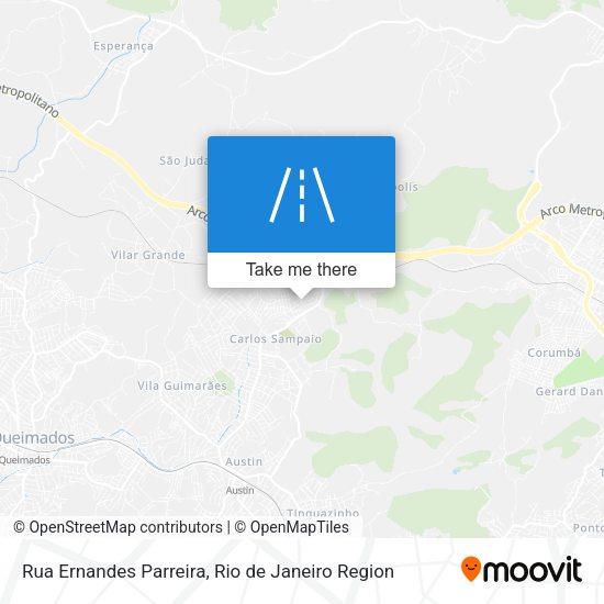 Rua Ernandes Parreira map