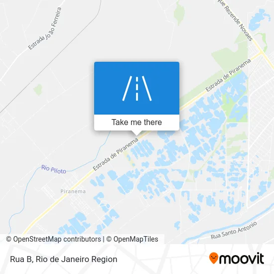 Rua B map