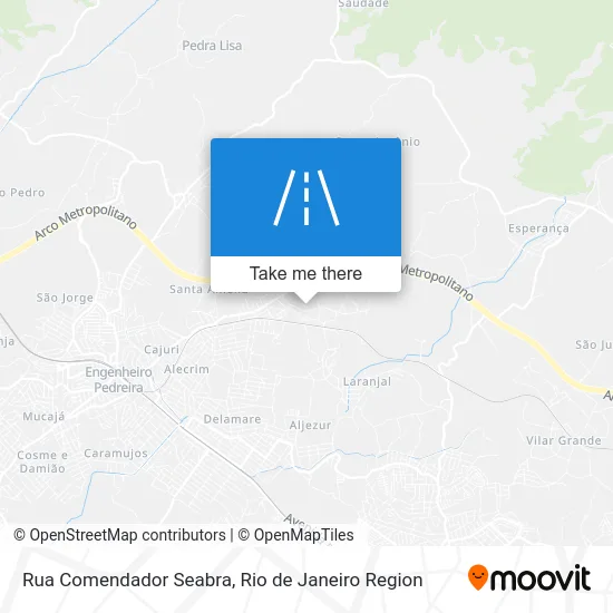 Rua Comendador Seabra map
