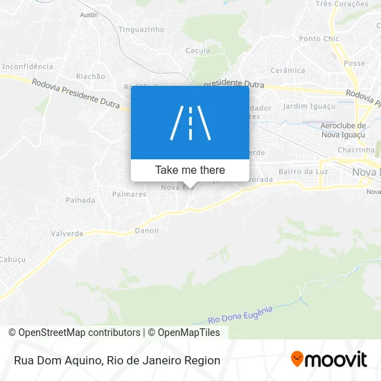 Rua Dom Aquino map