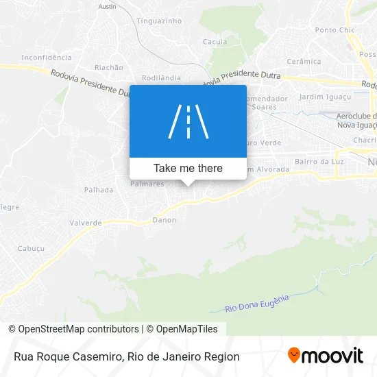Rua Roque Casemiro map