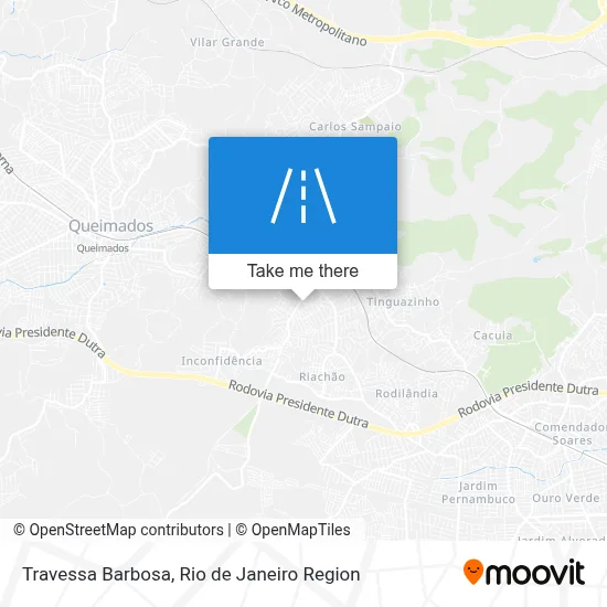Travessa Barbosa map