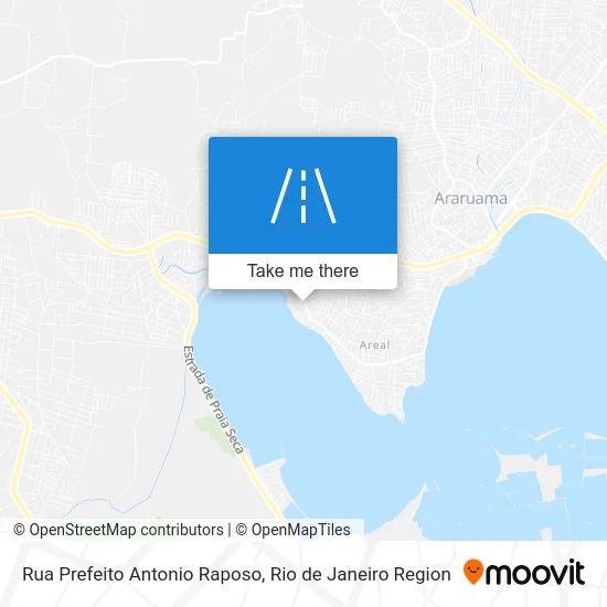 Rua Prefeito Antonio Raposo map