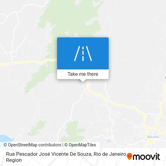 Rua Pescador José Vicente De Souza map