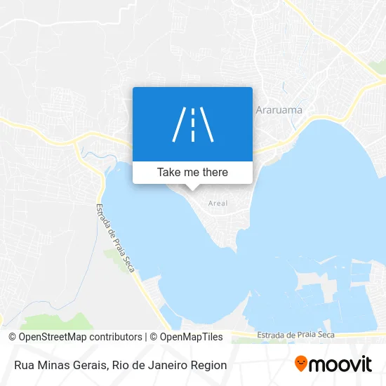 Rua Minas Gerais map