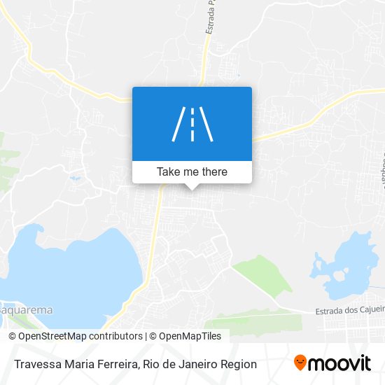 Mapa Travessa Maria Ferreira