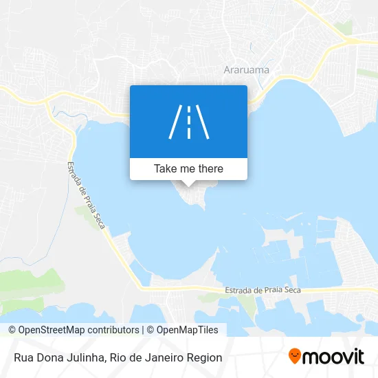 Rua Dona Julinha map