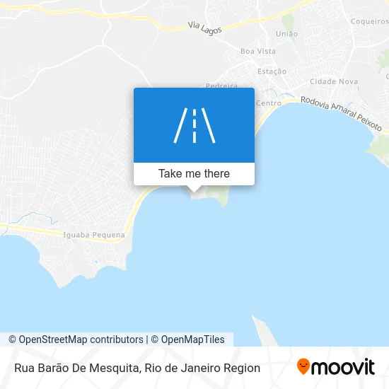 Rua Barão De Mesquita map