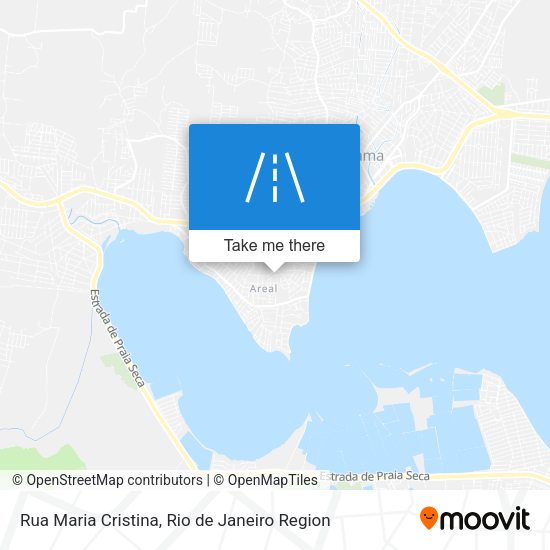 Rua Maria Cristina map