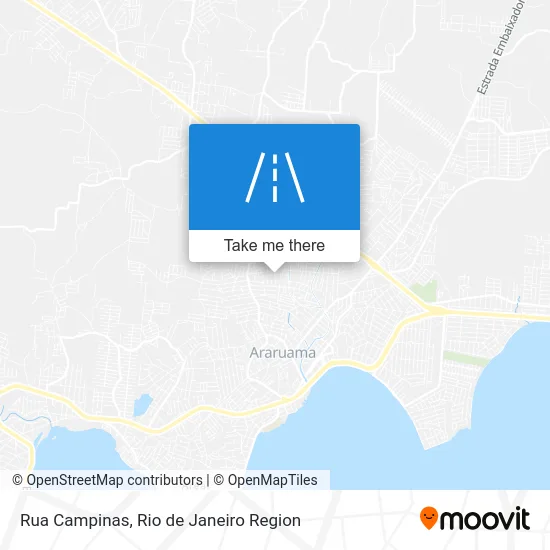 Rua Campinas map