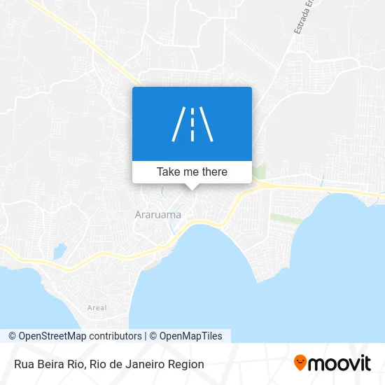 Rua Beira Rio map