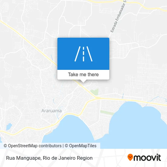 Rua Manguape map