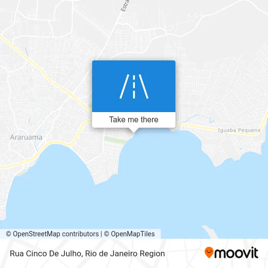 Rua Cinco De Julho map