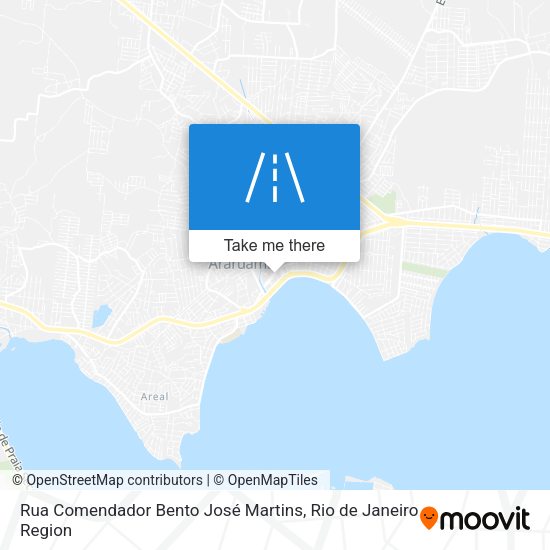 Rua Comendador Bento José Martins map
