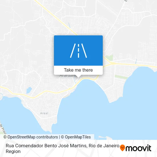 Rua Comendador Bento José Martins map