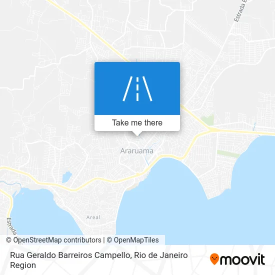 Rua Geraldo Barreiros Campello map