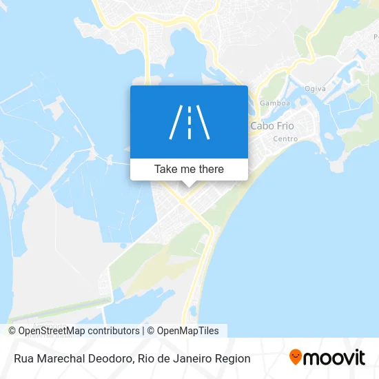 Rua Marechal Deodoro map