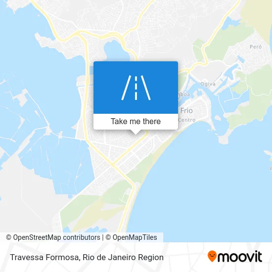 Travessa Formosa map