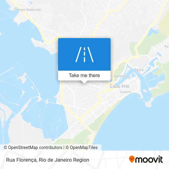 Rua Florença map