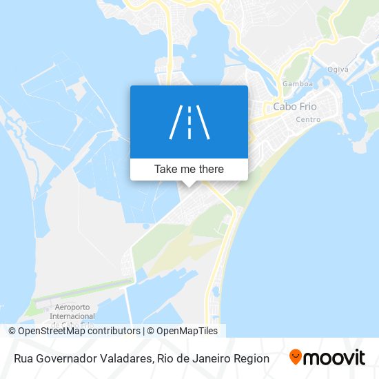 Rua Governador Valadares map