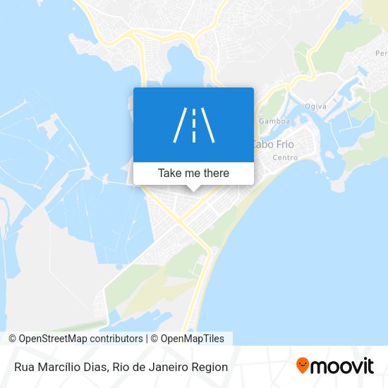 Rua Marcílio Dias map