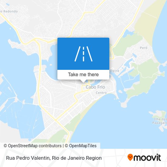 Rua Pedro Valentin map