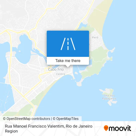 Rua Manoel Francisco Valentim map