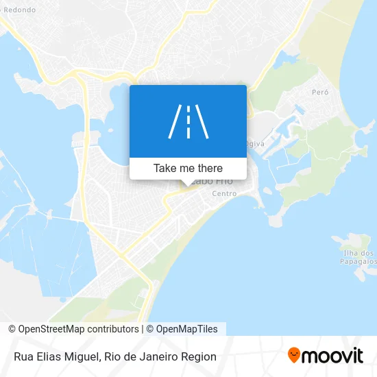 Rua Elias Miguel map
