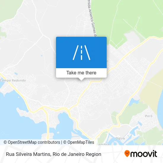 Rua Silveira Martins map