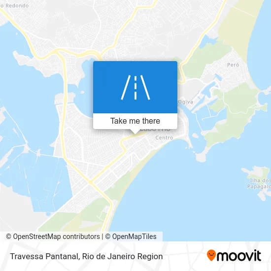 Travessa Pantanal map