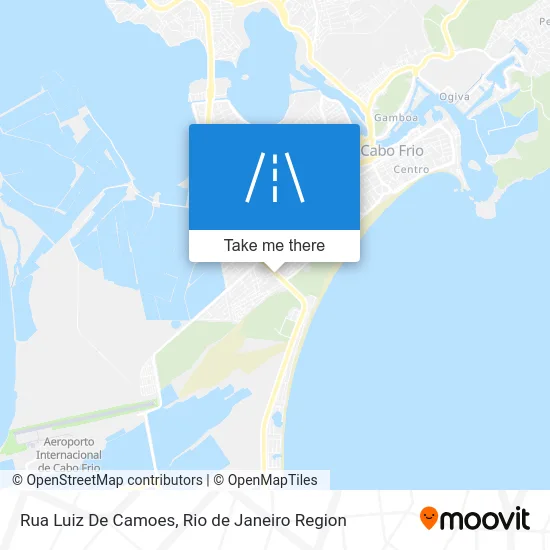 Rua Luiz De Camoes map