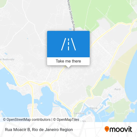 Rua Moacir B map