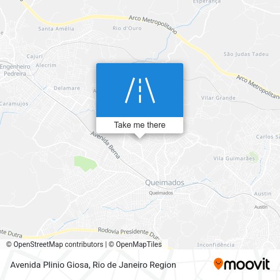 Avenida Plinio Giosa map