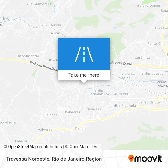 Travessa Noroeste map