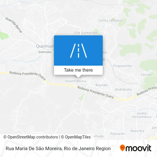 Rua Maria De São Moreira map