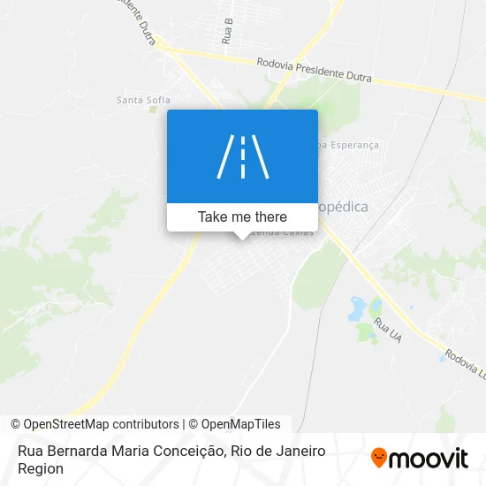 Rua Bernarda Maria Conceição map
