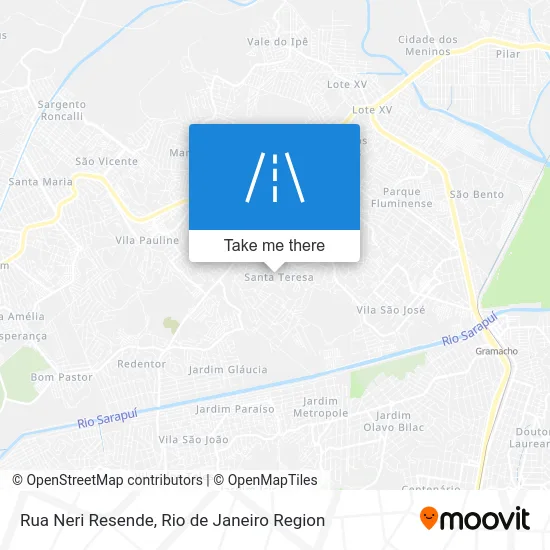 Rua Neri Resende map