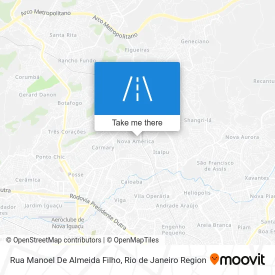 Rua Manoel De Almeida Filho map