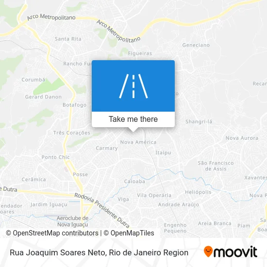 Rua Joaquim Soares Neto map