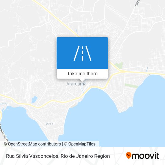 Rua Sílvia Vasconcelos map