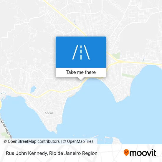 Rua John Kennedy map